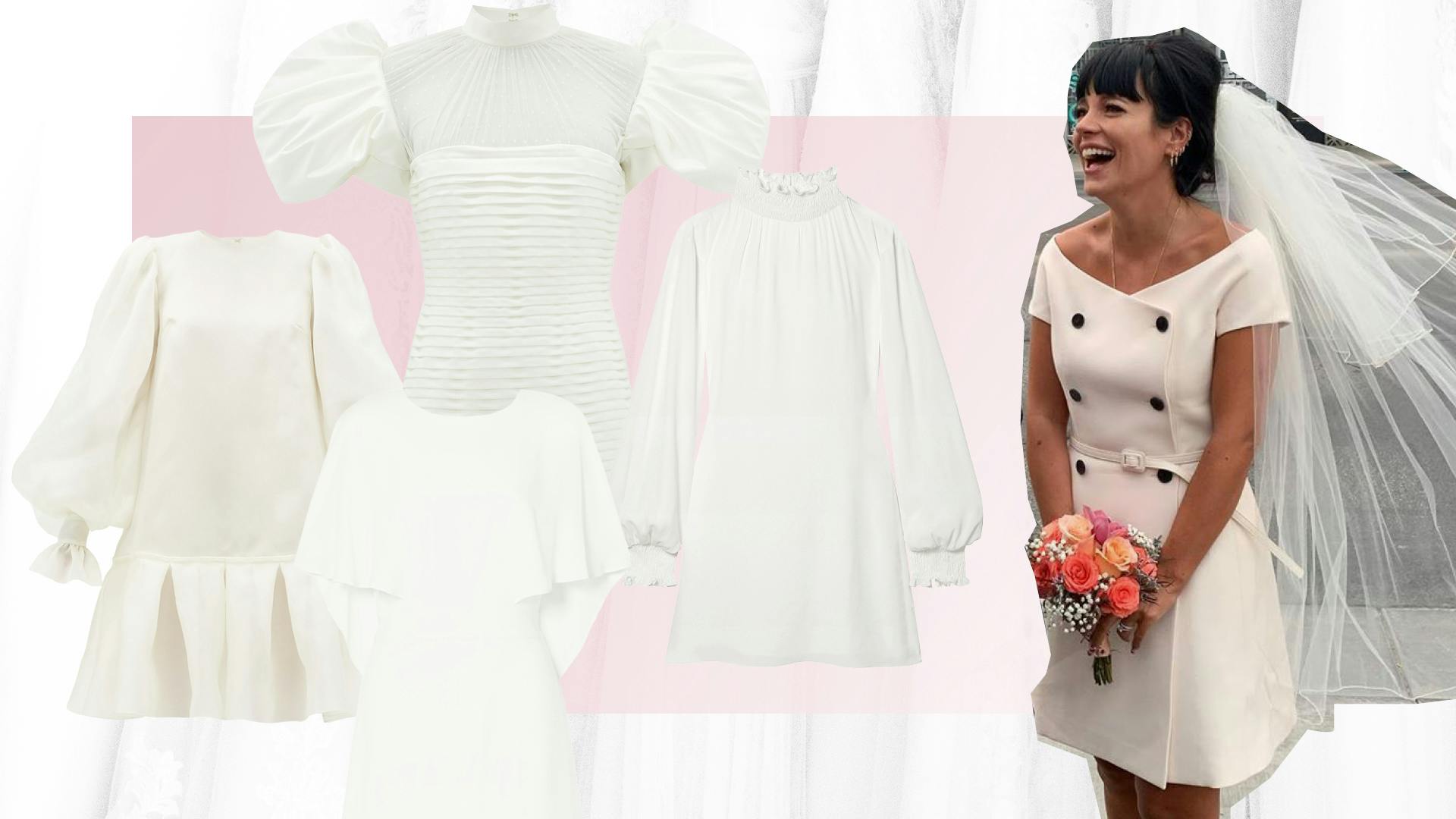 Lily Allen s Short White Wedding Dress Plus Where To Find Them